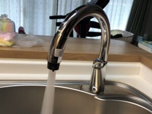 三重キッチン取付け隊　タカギ浄水栓の工事　施工後　